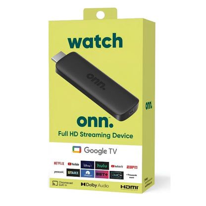 Tv Box Watch Onn 4K Ultra HD Google TV Control Voz