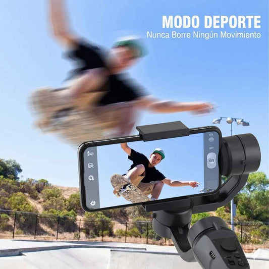 Estabilizador Gimbal 3 Ejes Celular Con Seguimiento AI
