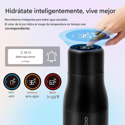 Termo Inteligente Vsitoo UV Autolimpiante Acero 450ml
