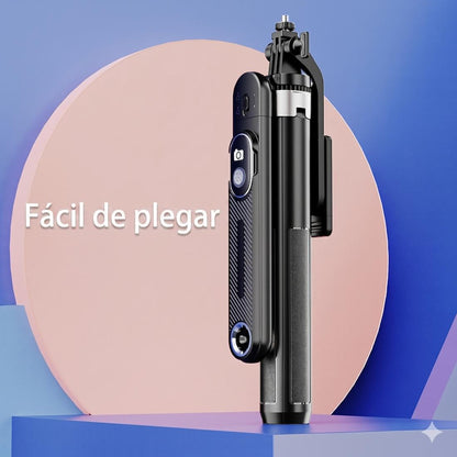 Trípode Selfie Stick Bluetooth 1.8m Profesional Live HD-Q10