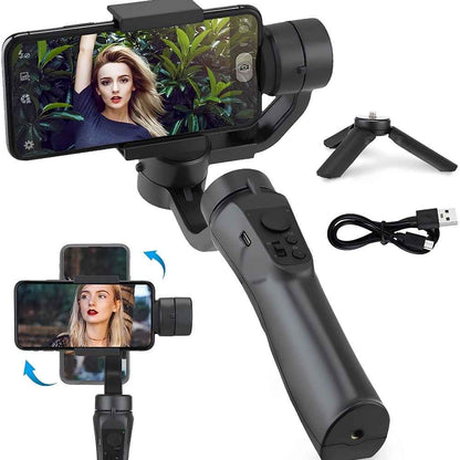 Estabilizador Gimbal 3 Ejes Celular Con Seguimiento AI
