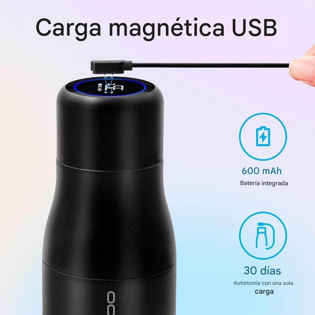 Termo Inteligente Vsitoo UV Autolimpiante Acero 450ml