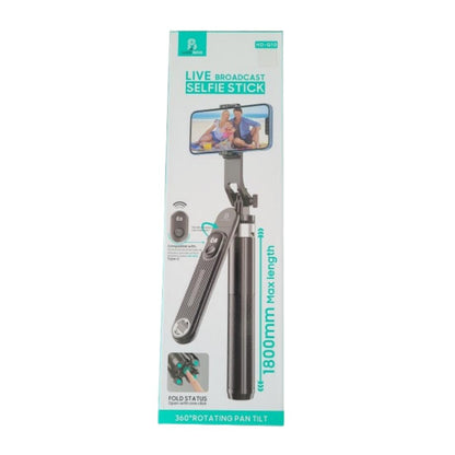 Trípode Selfie Stick Bluetooth 1.8m Profesional Live HD-Q10