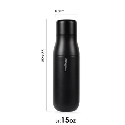 Termo Inteligente Vsitoo UV Autolimpiante Acero 450ml